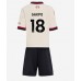 Liverpool Cody Gakpo #18 Bortedraktsett Barn 2025-26 Korte ermer (+ Korte bukser)
